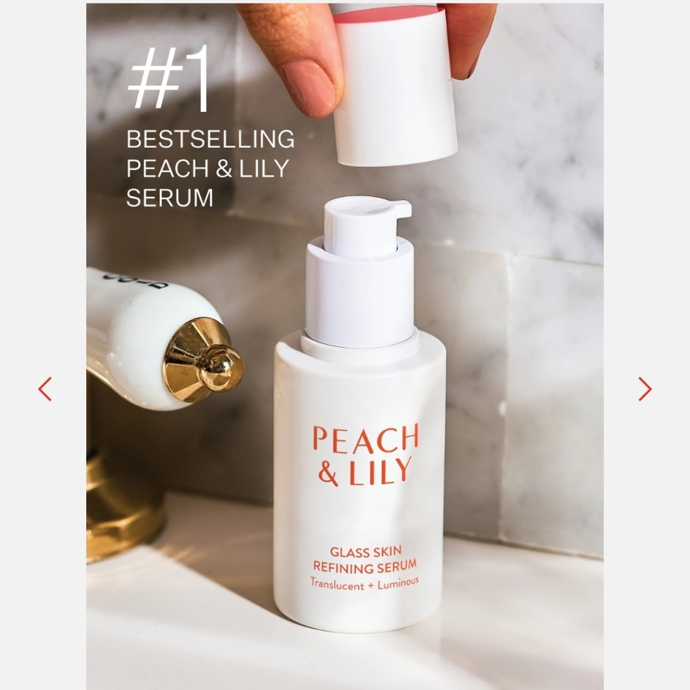 New! PEACH 🍑 & LILY Glass Skin Refining Serum Translucent + Luminous